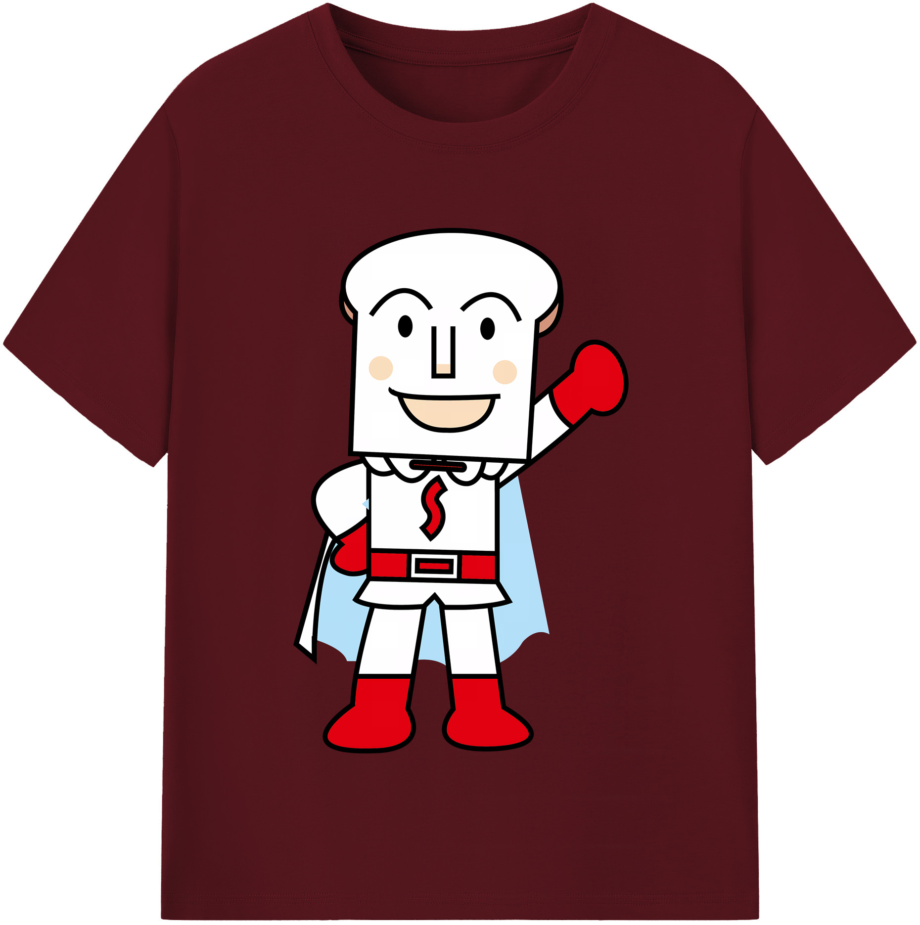 （画像用） アンパンマン Anpanman 綿100％半袖Tシャツ（フロントプリント）